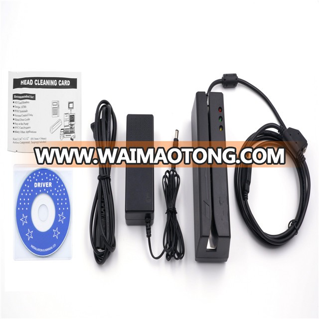 3 Track Programmable Magnetic Card Reader Writer